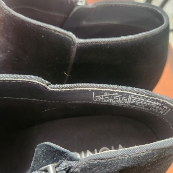 Vionic suede black ankle boots - Picture 4 of 4